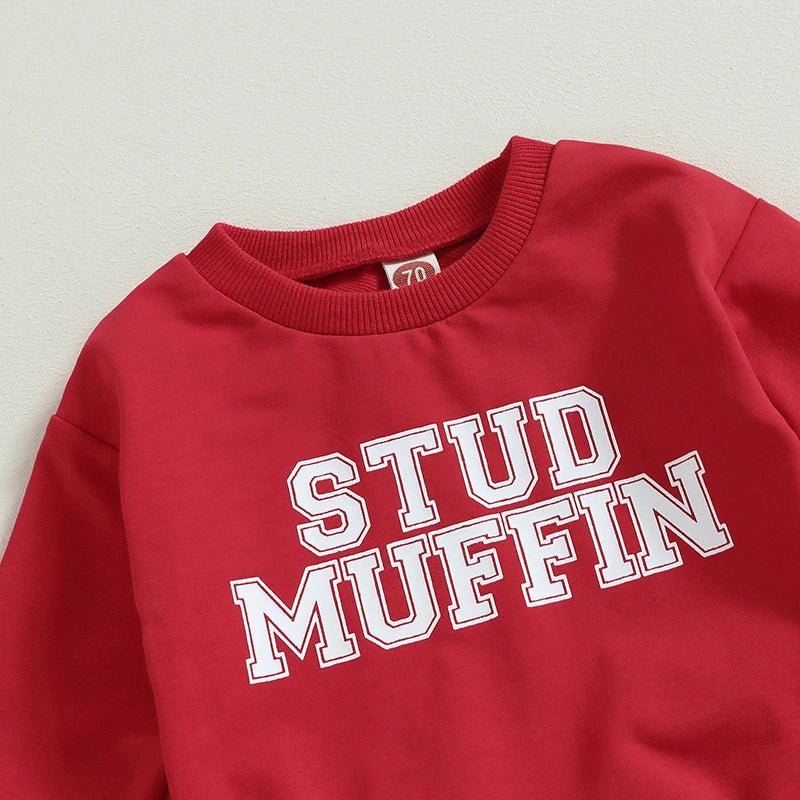 Stud Muffin Sweatsuit - The Ollie Bee