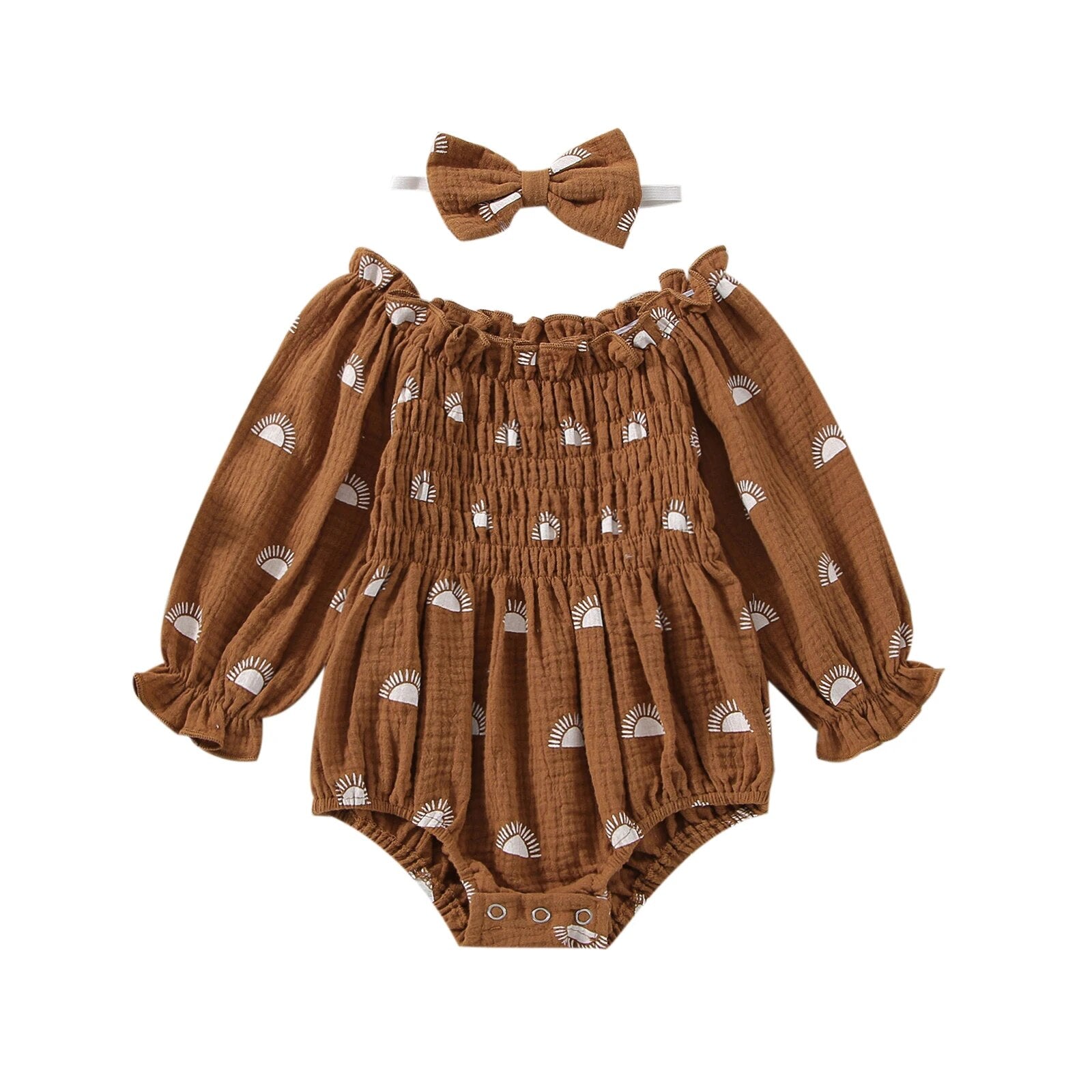 Sunshine Bubble Romper - The Ollie Bee