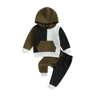 Tri-Tone Hooded Sweatsuit - The Ollie Bee