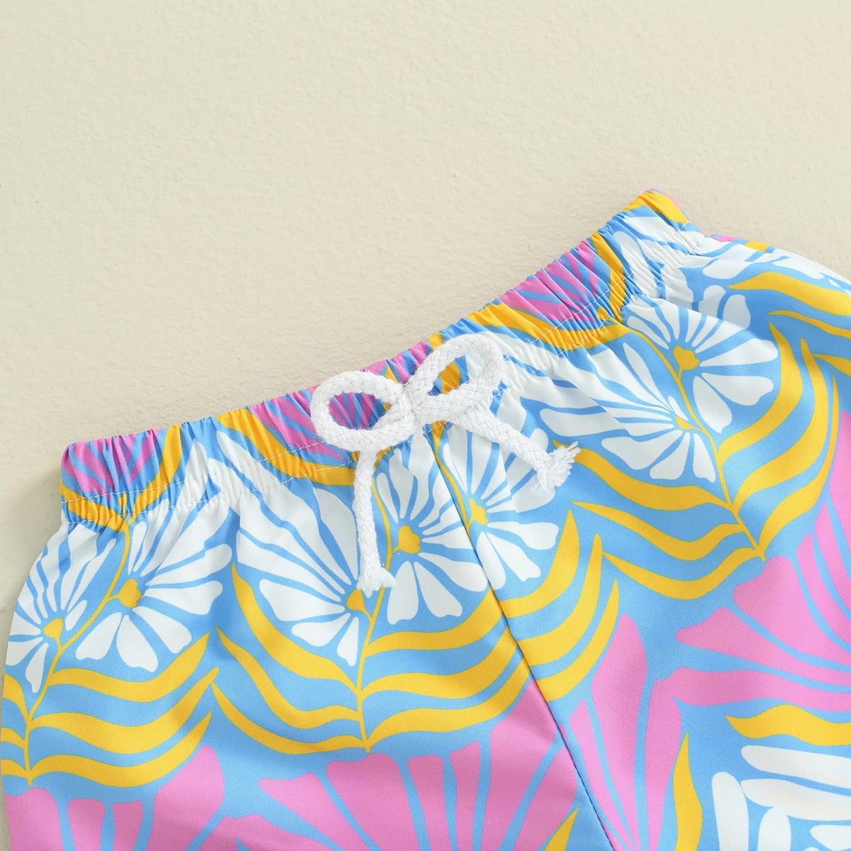 Tropical Board Shorts Set - The Ollie Bee