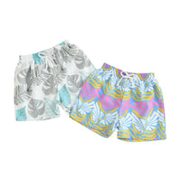 Tropical Board Shorts Set - The Ollie Bee