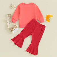 Valentines Flare Pants Set - The Ollie Bee